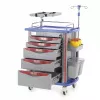 Тележка медицинская MED-MOS ЕТ750-01 ТМ-001АН-00 (Серый)