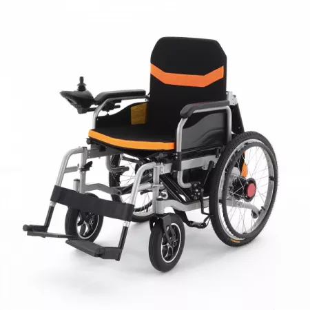 Кресло - коляска с электроприводом Med-Mos ЕК-6035С PU (23)